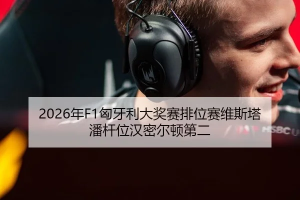 2026年F1匈牙利大奖赛排位赛维斯塔潘杆位汉密尔顿第二